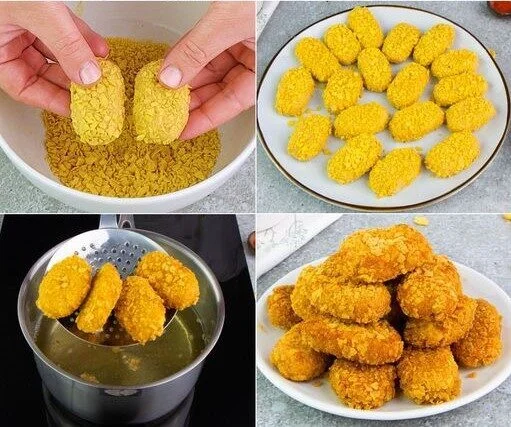 Vegan Chickpea Nuggets