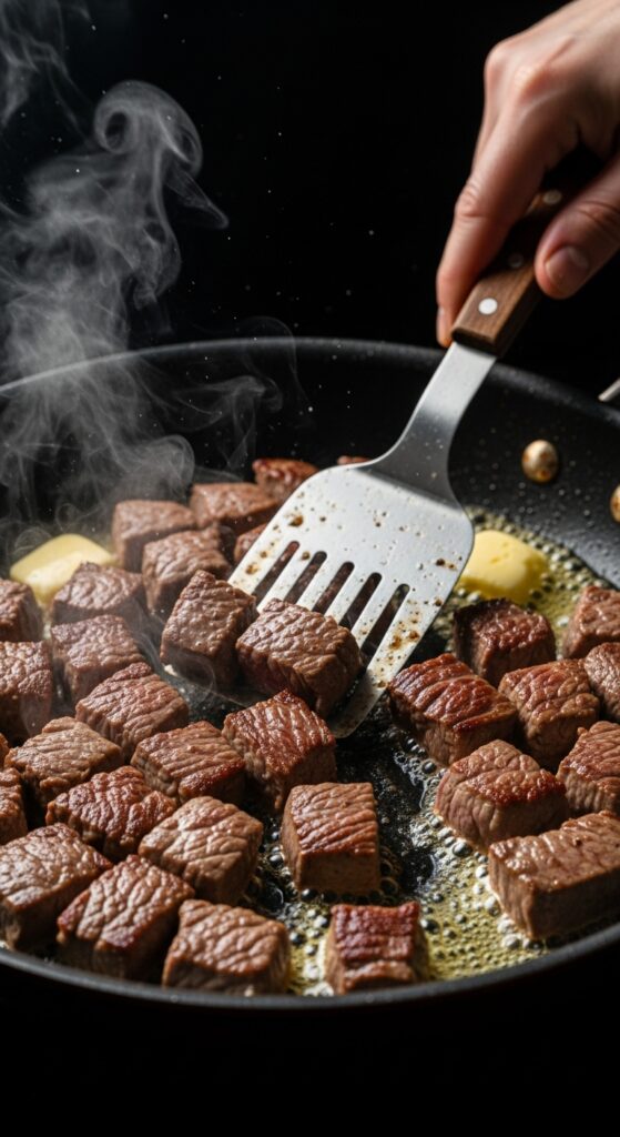 Potatoes and Garlic Butter Steak Bites: A Weeknight Success (No Fancy Steps Needed) 2 Whisk 71fd824632